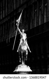 Joan Of Arc Statue In Paris City