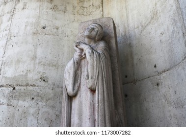 Joan Of Arc Statue In Rouen, France 