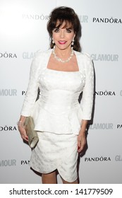 Joan Collins Arriving For The 2013 Glamour Women Of The Year Awards, Berkeley Square, London. 04/06/2013