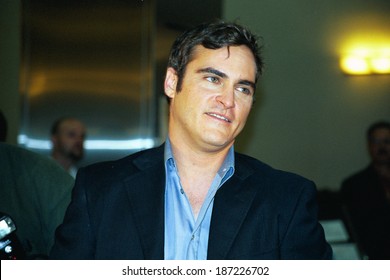 Joaquin Phoenix At Premiere Of BUFFALO SOLDIERS, NY 7/21/2003