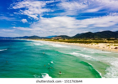 Joaquina Beach in Florianopolis Santa Catarina