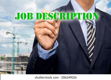 Job Description Business Stock Photo 206249026 | Shutterstock