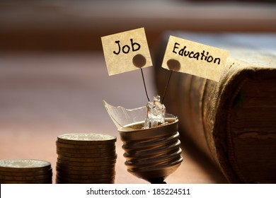 Job And Education concept