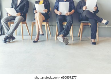 Job Hiring Interview Candidate prepare Questions and Best Answers for Interviewing with Human Resource 
HR Manager. Jobs Interview Confident Candidate in Office.  Hiring Manager have qualifications - Shutterstock ID 680859277