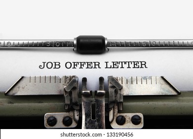 Job Offer  Letter