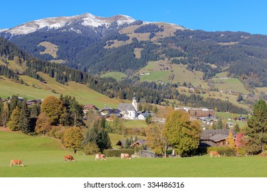 Jochberg In Tyrol At Kitzbuehler Alps