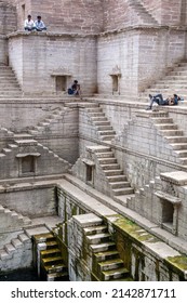 Jodhpur, Rajasthan, India - 02 29 2019: Stepwell Toorji Ka Jhalra Bavdi