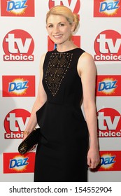 Jodie Whittaker Arriving At The TV Choice Awards 2013 Held At The Dorchester, London. 09/09/2013