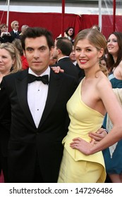 Joe Wright & Rosamund Pike 80th Academy Awards ( Oscars) Kodak Theater Los Angeles, CA February 24, 2008