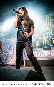 Joey Belladonna, Lead Singer Of Anthrax Band, Live At Manchester Academy UK, February 2017 