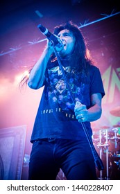 Joey Belladonna, Lead Singer Of Anthrax Band, Live At Manchester Academy UK, February 2017 