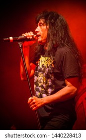 Joey Belladonna, Lead Singer Of Anthrax Band, Live At Manchester Academy UK, February 2017 