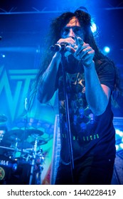 Joey Belladonna, Lead Singer Of Anthrax Band, Live At Manchester Academy UK, February 2017 