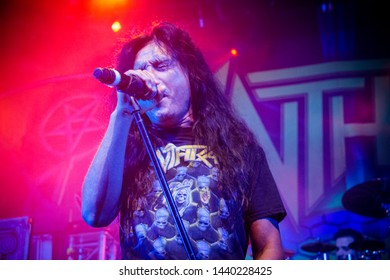 Joey Belladonna, Lead Singer Of Anthrax Band, Live At Manchester Academy UK, February 2017 