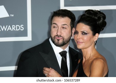 Joey Fatone and Lisa Rinna at the 51st Annual GRAMMY Awards. Staples Center, Los Angeles, CA. 02-08-09