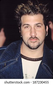 Joey Fatone At Premiere Of ON THE LINE, NY 10/09/2001