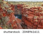 Joffre Gorge in Karijini National Park, Pilbara, Western Australia