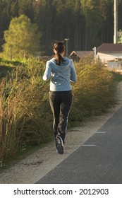 jogging