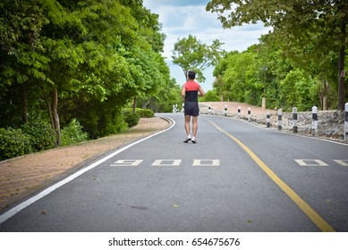 jogging