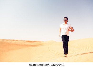 Jogging In The Desert
