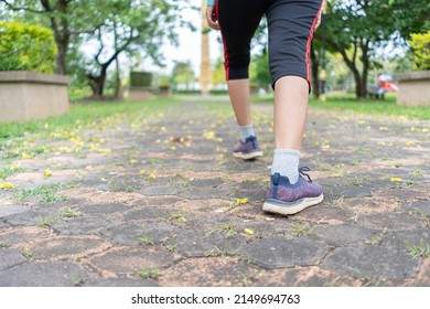 Jogging is also distinguished from running by having a wider lateral spacing of foot strikes, creating side-to-side movement that likely adds stability at slower speeds or when coordination is lacking