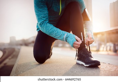 Jogging and running are healthy fitness recreations - Shutterstock ID 644692765
