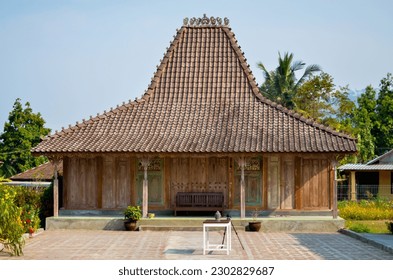 Joglo House, Centra Java, Indonesia.
Javanese traditional house, has a unique design and most of the materials are made of wood.
