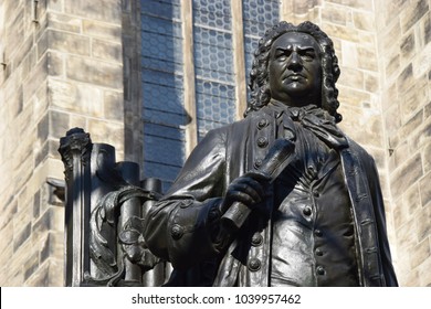 Johann Sebastian Bach statue in Leipzig