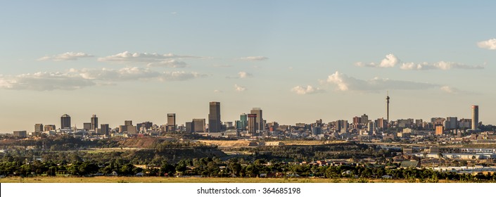 Johannesburg City Skyline