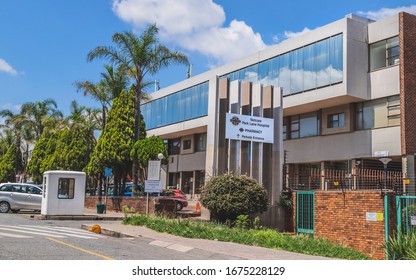 Johannesburg, South Africa, 15th March - 2020: Front Entrance To Private Medical Hospital