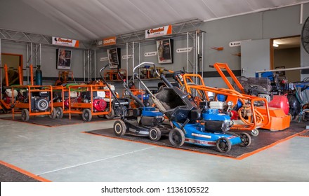 Johannesburg, South Africa - 31 January, 2017: Interior Of A Tool Hire Shop.