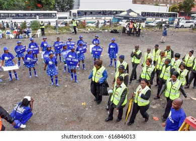 Johannesburg, South Africa – April 7, 2017: Mmusi Maimane At The Zuma Must Fall Protest March