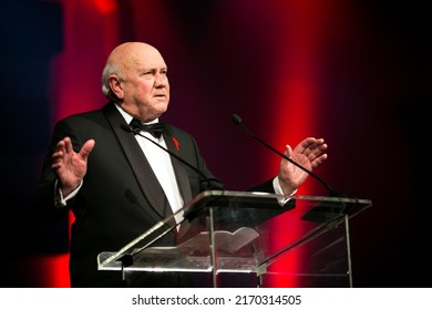 Johannesburg, South Africa - August 16, 2013: F. W. De Klerk, Former State President Of Republic Of South Africa