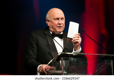 Johannesburg, South Africa - August 16, 2013: F. W. De Klerk, Former State President Of Republic Of South Africa