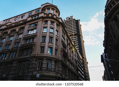 Johannesburg, South Africa Circa 2018. A Notable Building In Johannesburg's Central Business District. Johannesburg, South Africa Circa 2018. 