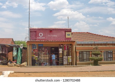 JOHANNESBURG, SOUTH AFRICA - CIRCA OCTOBER 2018: Small Shop In Soweto, South Of Johannesburg