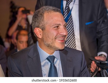 Johannesburg, South Africa - February 02-2017, Former Lebanese Foreign Minister Gebran Bassil 