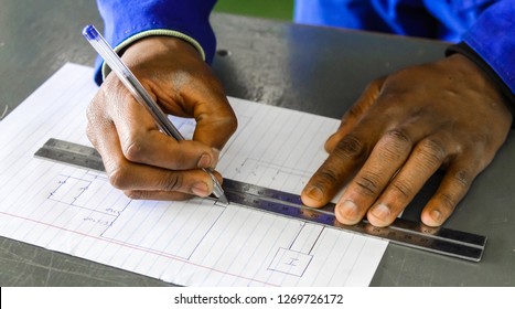 Johannesburg, South Africa - May 8 2012: Vocational Skills Training Centre In Africa