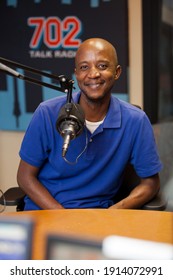 Johannesburg, South Africa - November 11, 2012: Tshego Modisane, Radio 702 DJ And Radio Personality