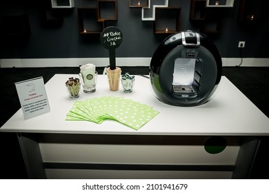 JOHANNESBURG, SOUTH AFRICA - Sep 30, 2021: The Nescafe Dolce Gusto Product Launch Event