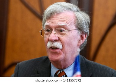 John Bolton National Security Advisor To The United States During A Visit To Kyiv, Ukraine. 24-08-2018