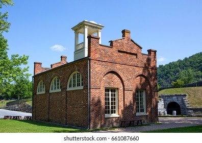 John Browns Fort Located In Harpers Ferry National Historical Park, West Virginia, Is A Pre-Civil War Era Building Owned And Operated By The U.S. National Park Service.