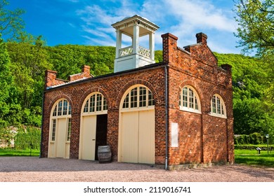 John Browns Fort On A Summer Afternoon, Hsarpers Ferry, VWest Virginia, USA