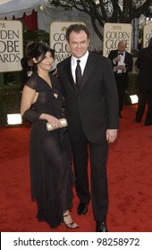 JOHN C. REILLY & Wife At The Golden Globe Awards At The Beverly Hills Hilton Hotel. 19JAN2003.  Paul Smith / Featureflash