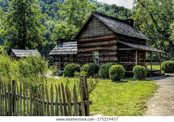 John Davis Cabin Built 1900 Great Stock Photo Edit Now 175219457