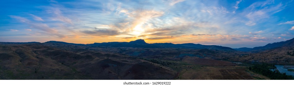 John Day River Valley In The Summer	