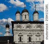 John the Evangelist church in Moscow, Russia. Years of construction 1665 - 1694