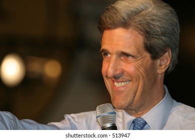 John Kerry At Campaign Event, Brooklyn, NY