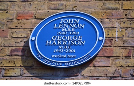 John Lennon Memorial Sign In London