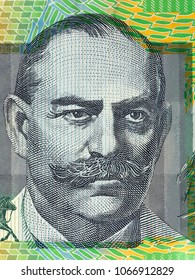 John Monash Portrait From Australian Money 
